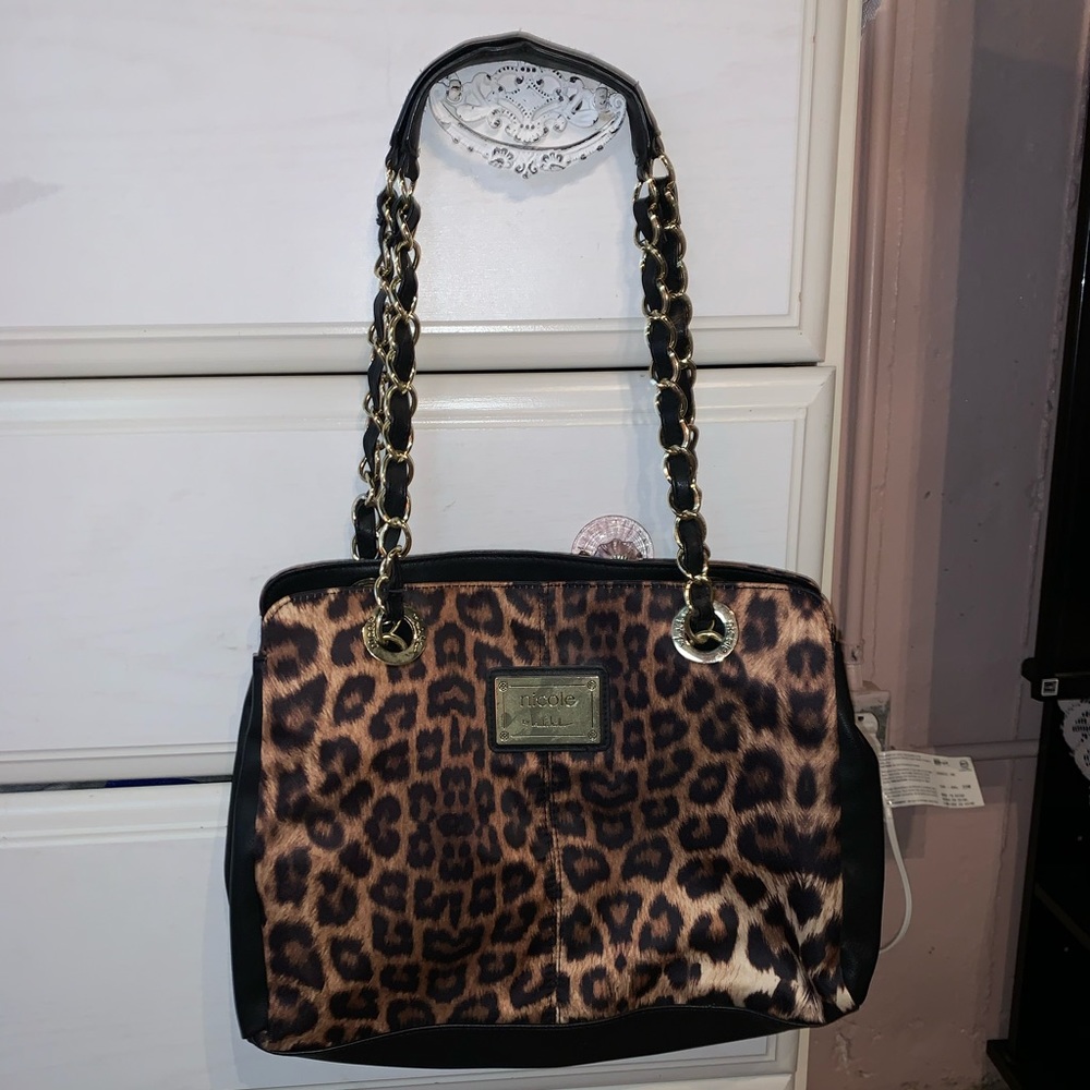 Cheetah print purse